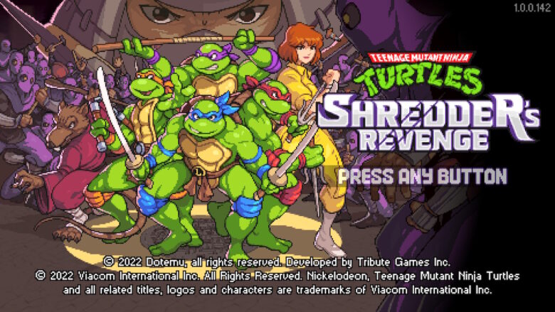 感想・レビュー】Teenage Mutant Ninja Turtles: Shredder's Revenge 